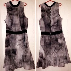mossimo black and gray summer dress 🌻